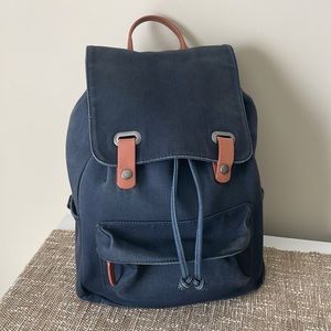 Everlane Dark Denim Backpack